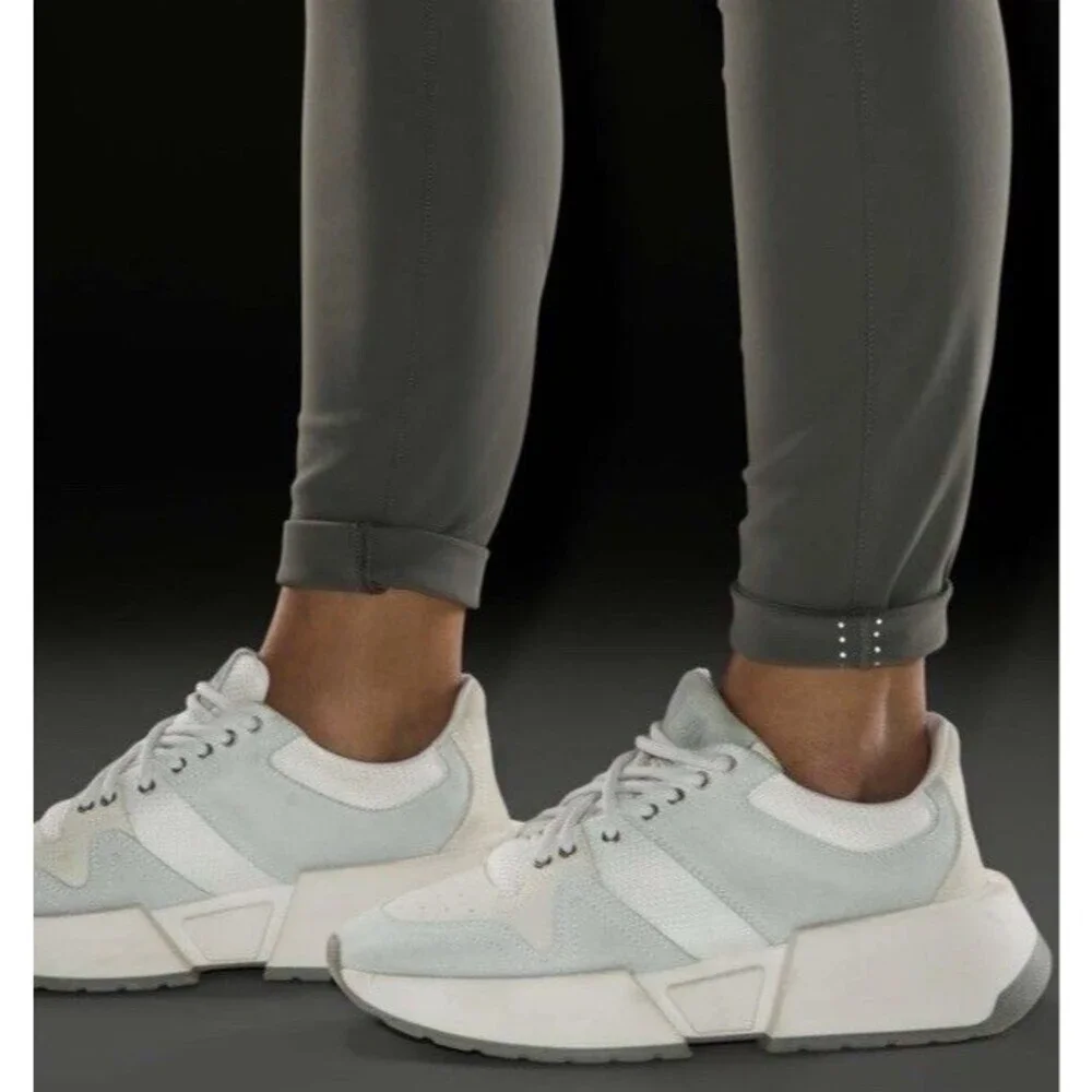 Lululemon City Sleek Slim-Fit 5 Pocket High-Rise Pant Full Length Grey Sage 28